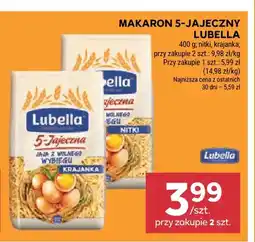 Stokrotka Makaron 5-jajeczny nitki Lubella oferta