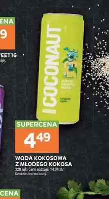 Stokrotka Woda kokosowa z młodego kokosa Coconaut oferta