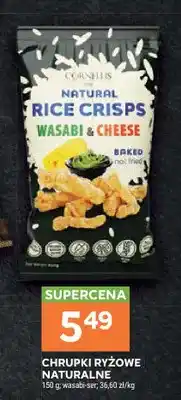 Stokrotka Chrupki ryżowe naturalne wasabi-ser Cornellis oferta