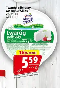 Prim Market Twaróg półtłusty Mazurski Smak oferta