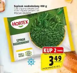 Prim Market Szpinak rozdrobniony Hortex oferta