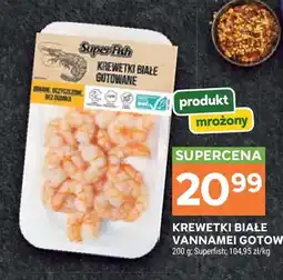 Stokrotka Krewetki białe vannamei gotowane SuperFish oferta