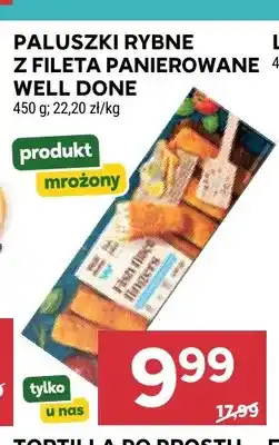 Stokrotka Paluszki rybne z fileta panierowane Well Done oferta