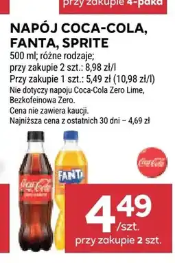 Stokrotka Napój gazowany Coca-Cola oferta