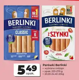 Odido Parówki Berlinki Premium z szynki oferta