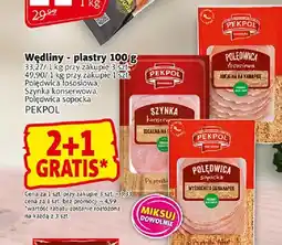 Prim Market Wędliny plastry polędwica łososiowa Pekpol oferta