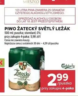 Stokrotka Piwo bezalkoholowe Žatecký Světlý Ležák oferta