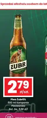 EMMA market Piwo Żubr 6% oferta