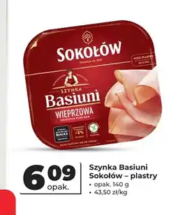 Odido Szynka Basiuni w plastrach Sokołów oferta
