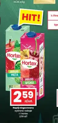 EMMA market Napój niegazowany Hortex Jabłko Mięta oferta
