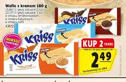 Prim Market Wafle z kremem o smaku kakaowym Kriss oferta