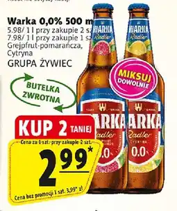 Prim Market Piwo bezalkoholowe Warka grejpfrut-pomarańcza oferta
