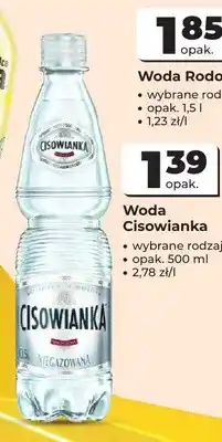 Odido Woda Cisowianka oferta