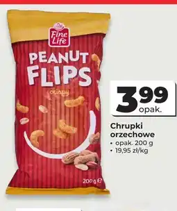 Odido Chrupki orzechowe Peanut Flips Fine Life oferta