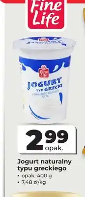 Odido Jogurt naturalny typu greckiego Fine Life oferta