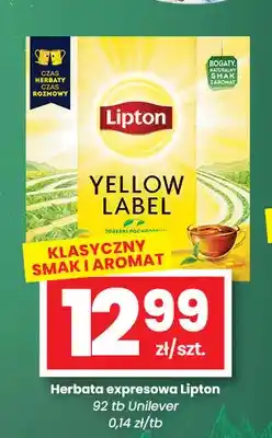 EMMA market Herbata ekspresowa Lipton Yellow Label oferta