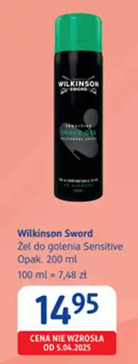 dm drogerie markt Wilkinson Sword Żel do golenia Sensitive oferta