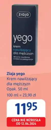 dm drogerie markt Ziaja yego Krem nawilżający dla mężczyzn oferta