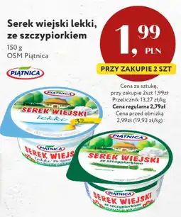 Market Point Serek wiejski lekki, ze szczypiorkiem oferta