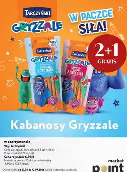 Market Point Kabanosy Gryzzale oferta