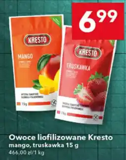 Lewiatan Owoce liofilizowane Kresto mango, truskawka oferta