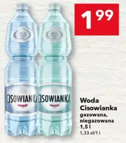 Lewiatan Woda Cisowianka gazowana, niegazowana oferta
