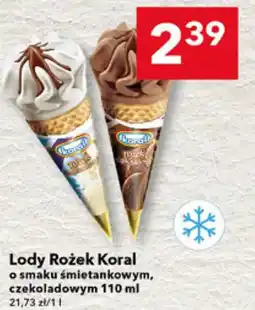 Lewiatan Lody Rożek Koral oferta