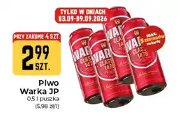 Społem Częstochowa Piwo Warka JP oferta
