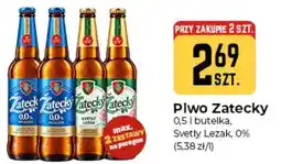 Społem Częstochowa Piwo Zatecky Svetly Lezak oferta
