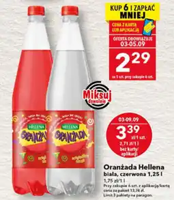 Lewiatan Oranżada Hellena biała, czerwona oferta