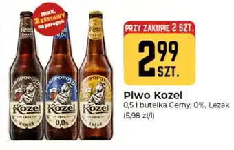 Społem Częstochowa Piwo Kozel oferta