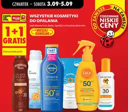 Biedronka Wszystkie kosmetyki do opalania oferta