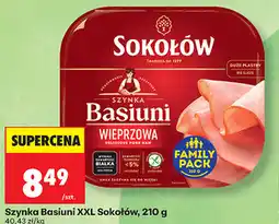 Biedronka Szynka Basiuni XXL Sokołów oferta