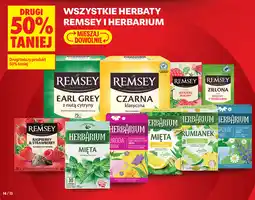 Biedronka Wszystkie herbaty Remsey i Herbarium oferta