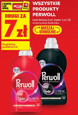 Biedronka Wszystkie produkty Perwoll oferta