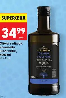 Biedronka Oliwa z oliwek Koroneiki Biedronka oferta