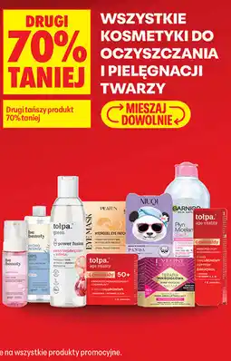 Biedronka Wszystkie kosmetyki do oczyszczania i pielęgnacji twarzy oferta