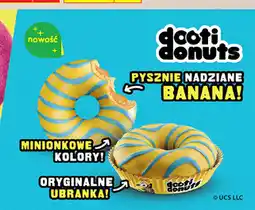 Biedronka Doti Donuts Donut Minionki z nadzieniem bananowym oferta