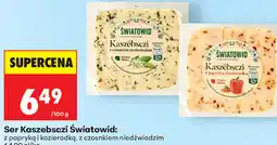 Biedronka Ser Kaszebsci Światowid: z papryką i kozieradką, z czosnkiem niedźwiedzim oferta