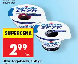 Biedronka Skyr Jogobella, 150 g: wiśnia, jagoda oferta