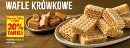 Biedronka Wafle krówkowe na wagę oferta