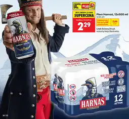 Biedronka Piwo Harnaś Jasne Pełne oferta