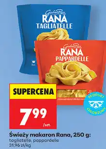 Biedronka Świeży makaron Rana, 250 g: tagliatelle, pappardelle oferta