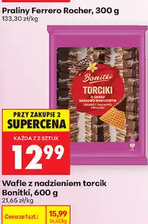 Biedronka Wafle z nadzieniem torcik Bonitki oferta
