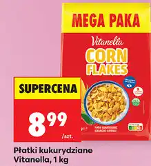 Biedronka Płatki kukurydziane Vitanella oferta