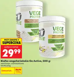 Biedronka Białko wegetariańskie Go Active oferta