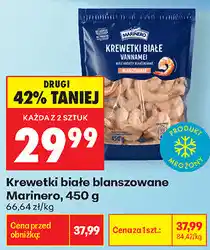 Biedronka Krewetki białe blanszowane Marinero oferta