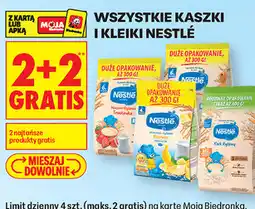 Biedronka Kaszki i kleiki Nestlé oferta