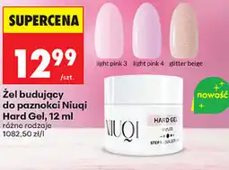 Biedronka Żel budujący do paznokci Niuqi Hard Gel oferta