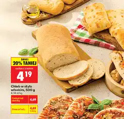 Biedronka Chleb w stylu włoskim oferta
